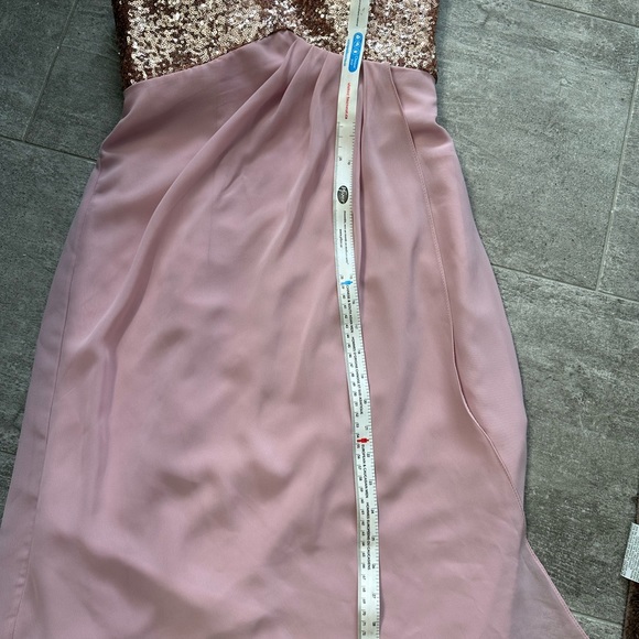 Rose Gold Bridesmaid/Prom/Cocktail Dress - Picture 8 of 14